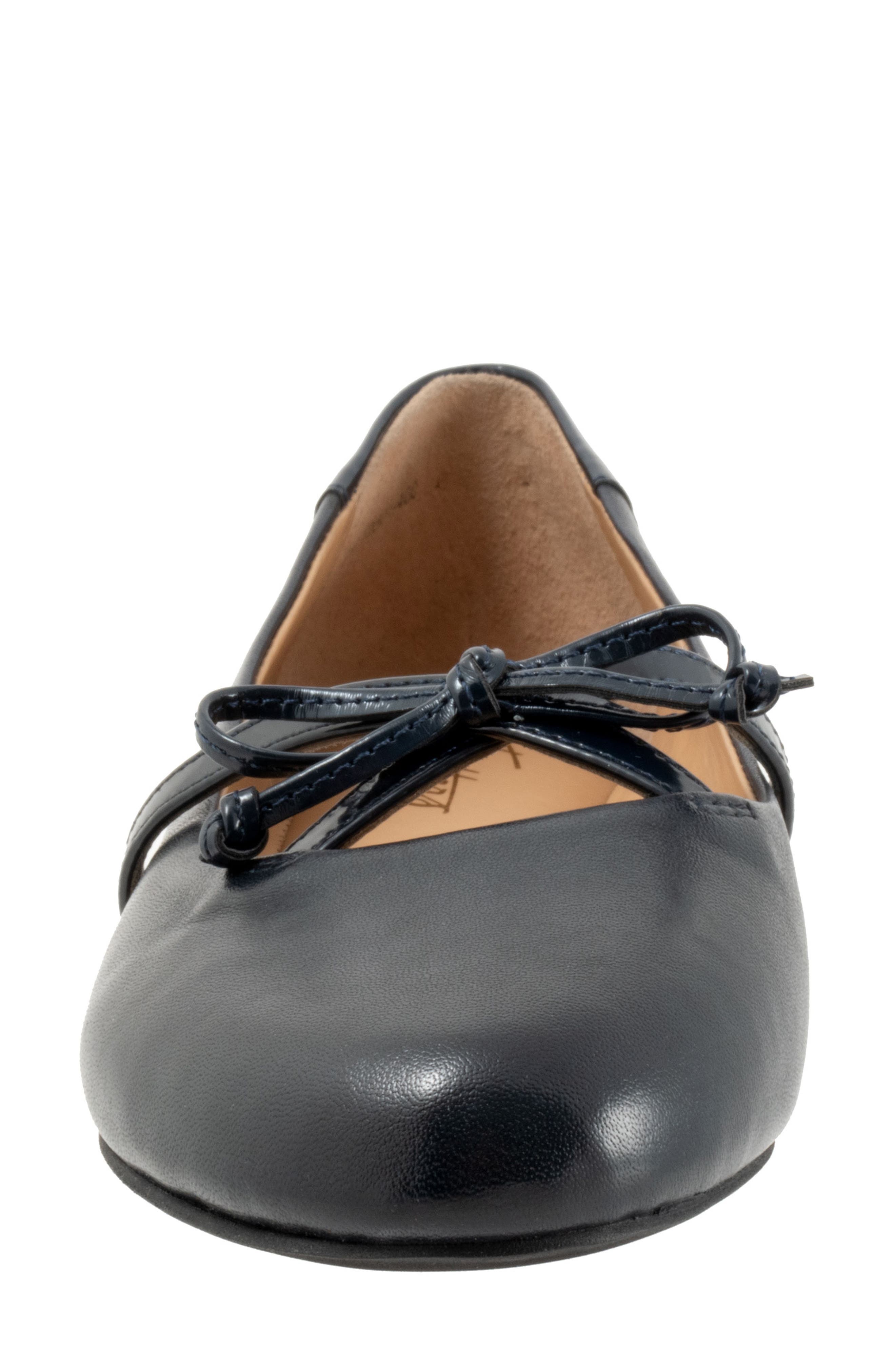Carissa Ballet Flat, Alternate, color, NAVY