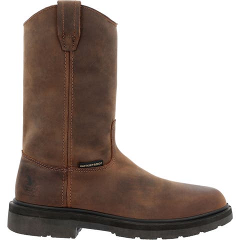 Suspension System Waterproof Wellington Work Boot