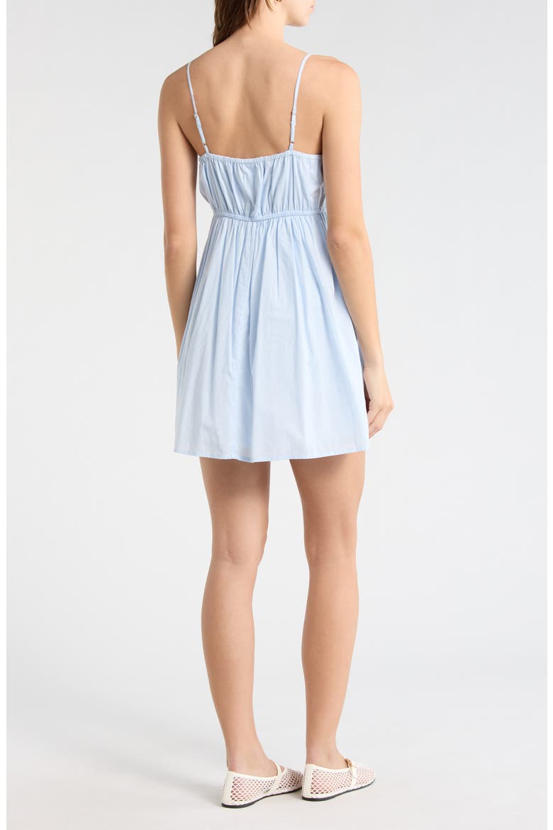Cami Bow Babydoll Dress, Alternate, color, BLUE BIRD