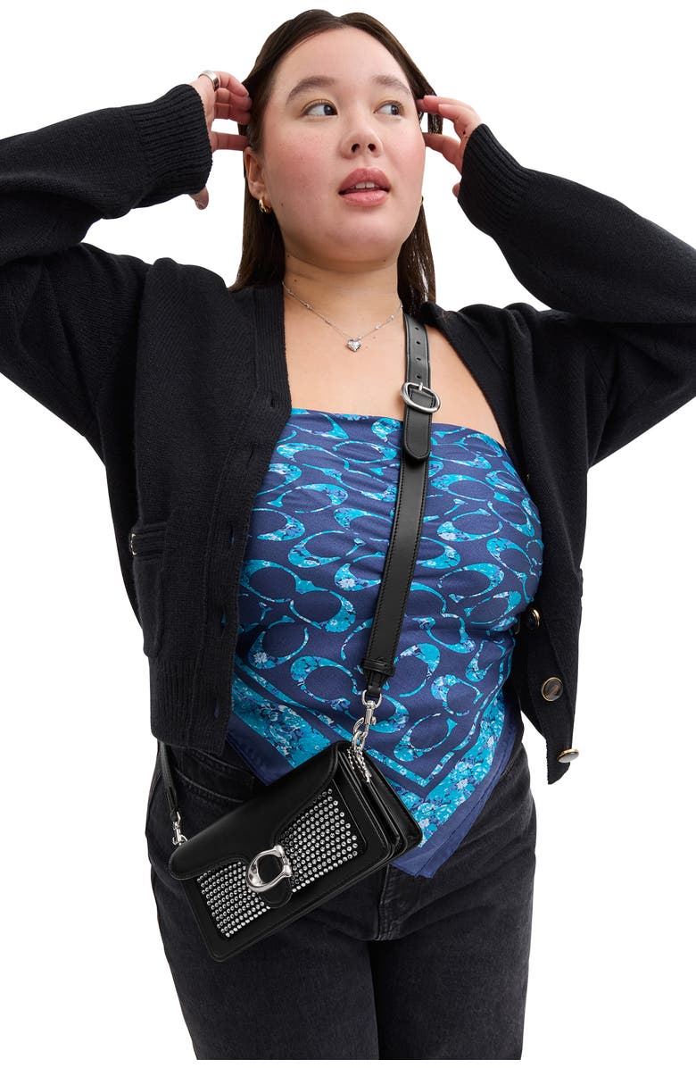 COACH Tabby 20 Crystal Shoulder Bag, Alternate, color,