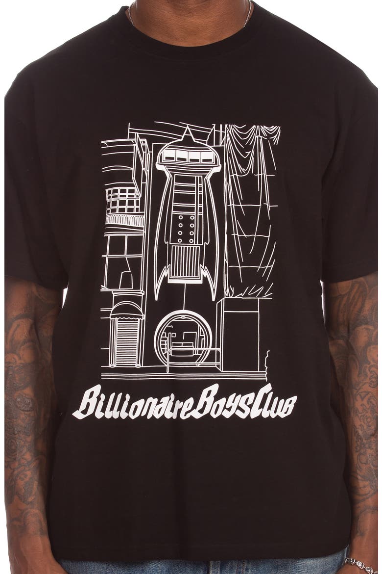 Handcrafted Graphic T-Shirt, Alternate, color, BLACK