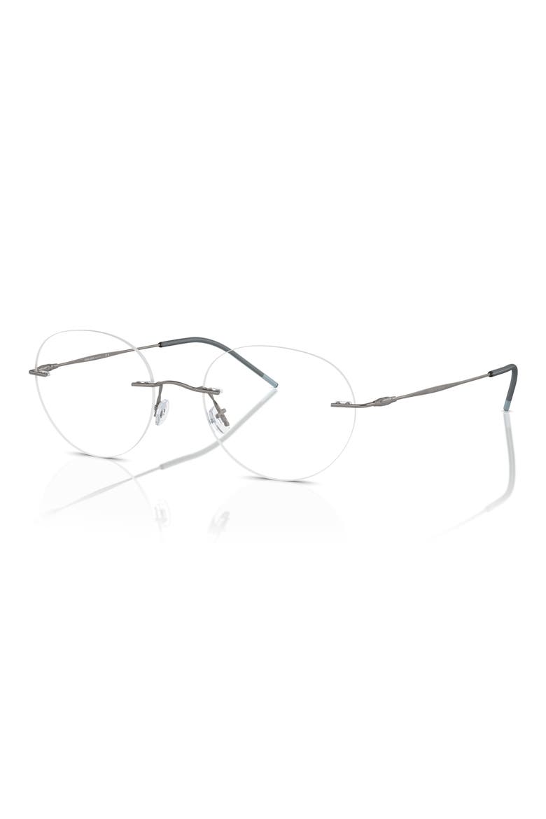 52mm Phantos Optical Glasses, Alternate, color, MATTE GUNMETAL / DEMO LENS