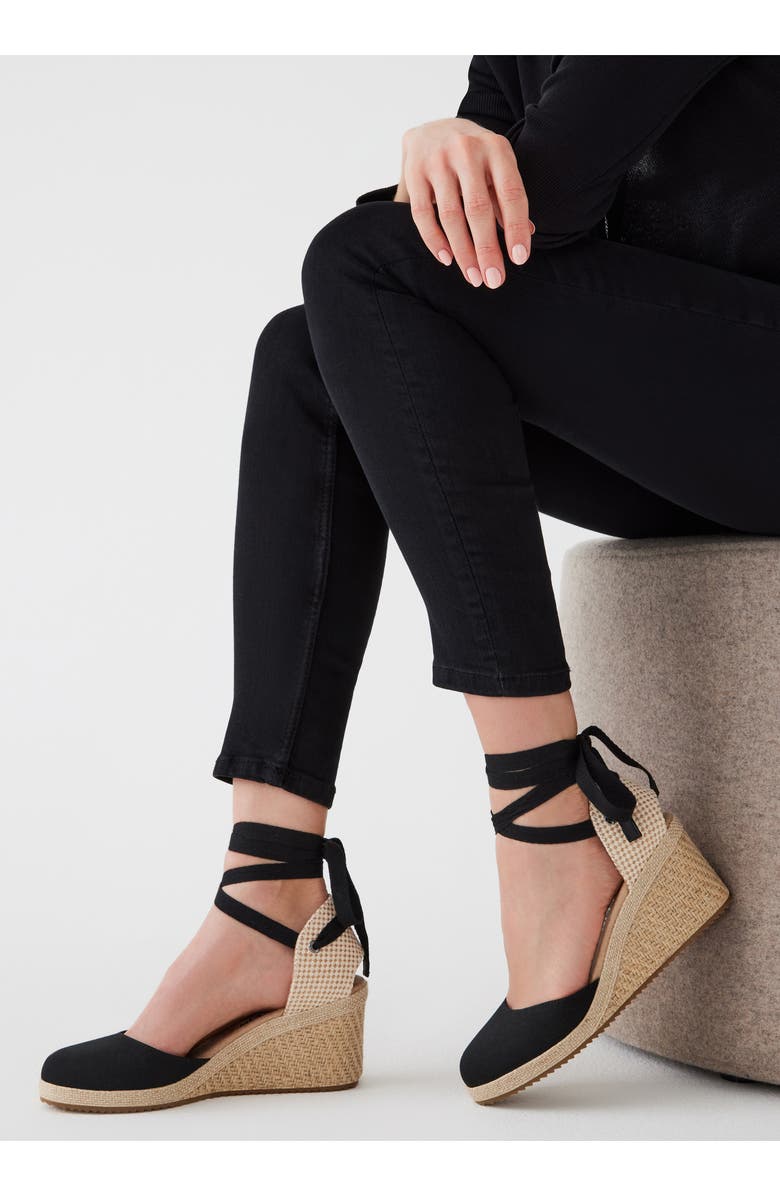 Anne Klein Zelda Espadrille Wedge, Alternate, color,