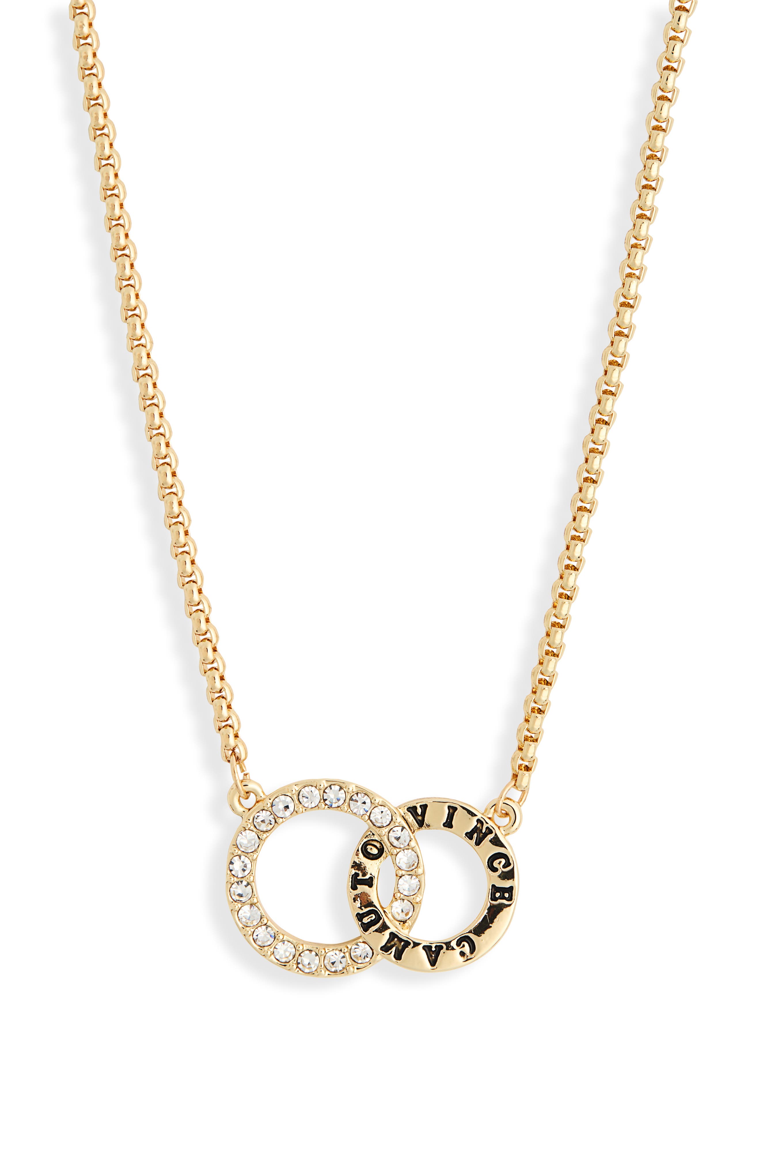 Vince Camuto Double Link Necklace