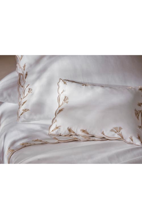 Matouk Marcella Set Of 2 600 Thread Count Egyptian Cotton Pillowcases In White