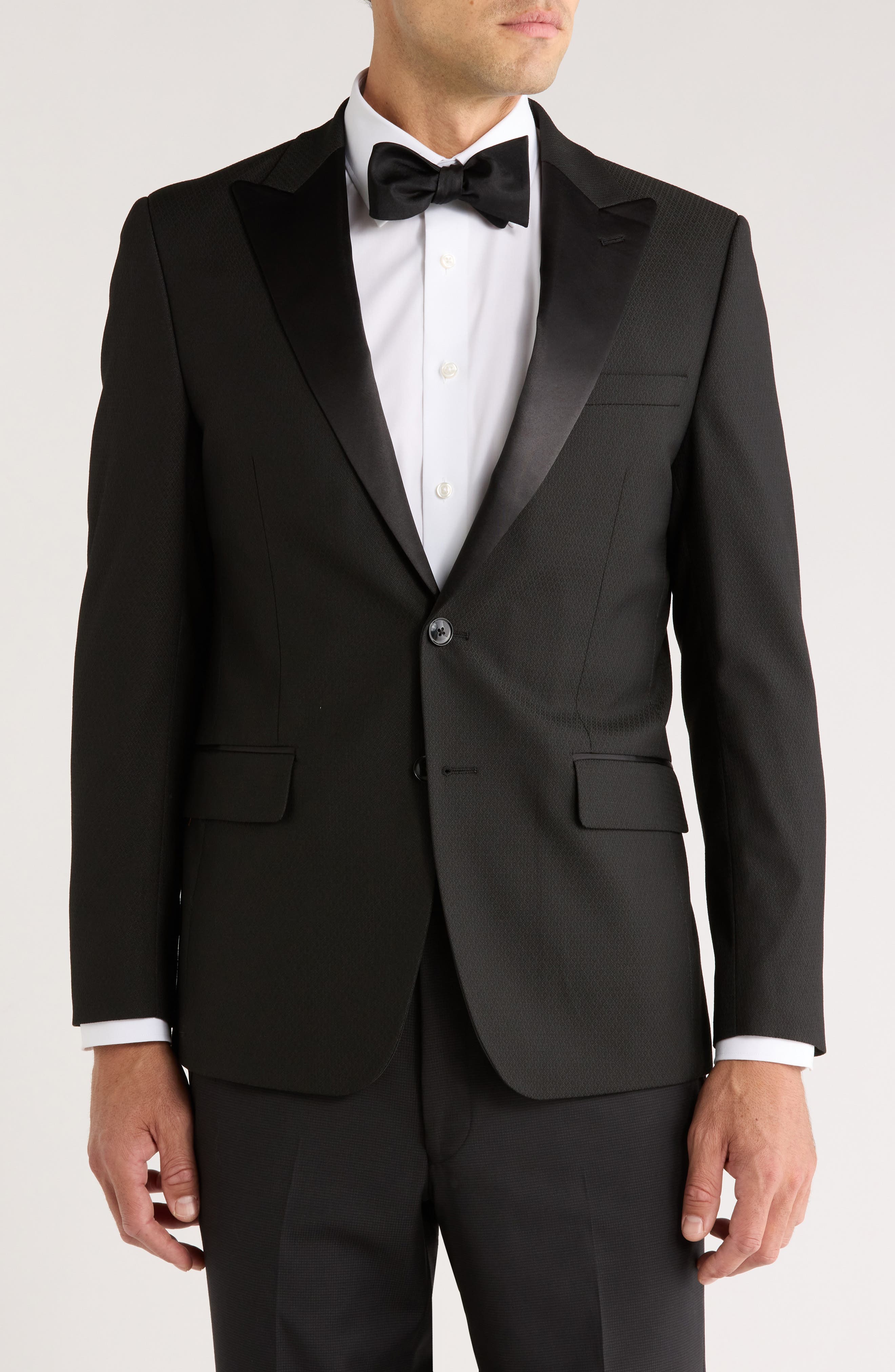 Original Penguin Satin Peak Lapel Dinner Jacket