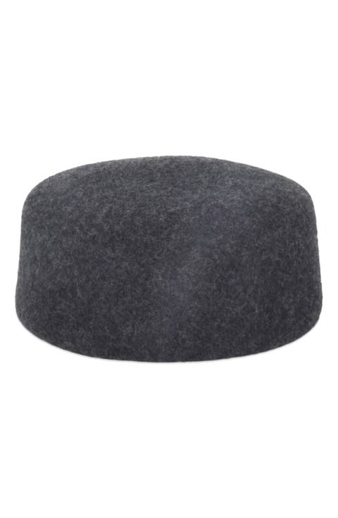 Lauren Wool Felt Pillbox Hat