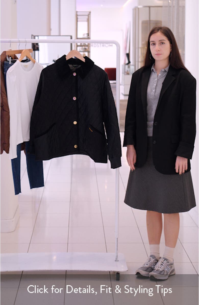 Marla Cropped Quilted Jacket