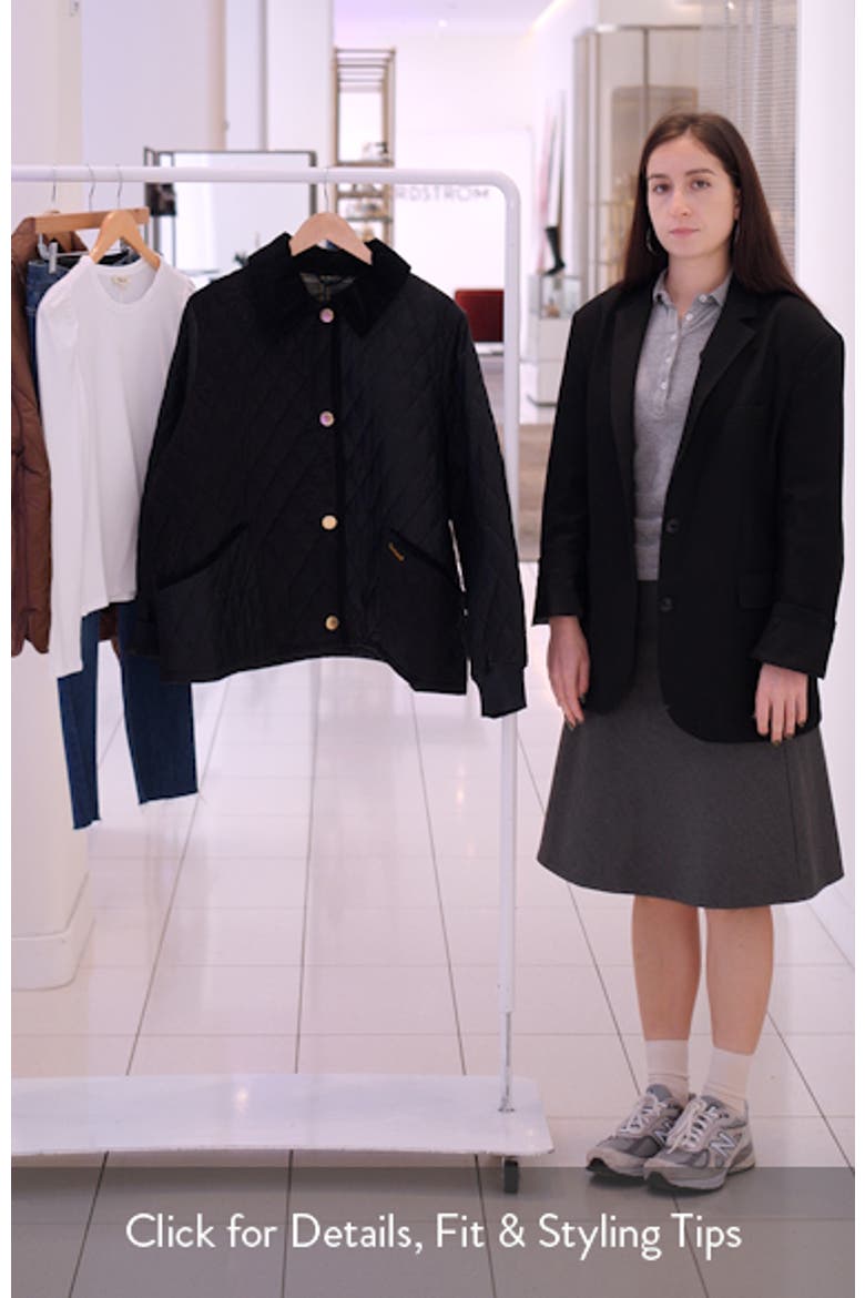 Marla Cropped Quilted Jacket video
