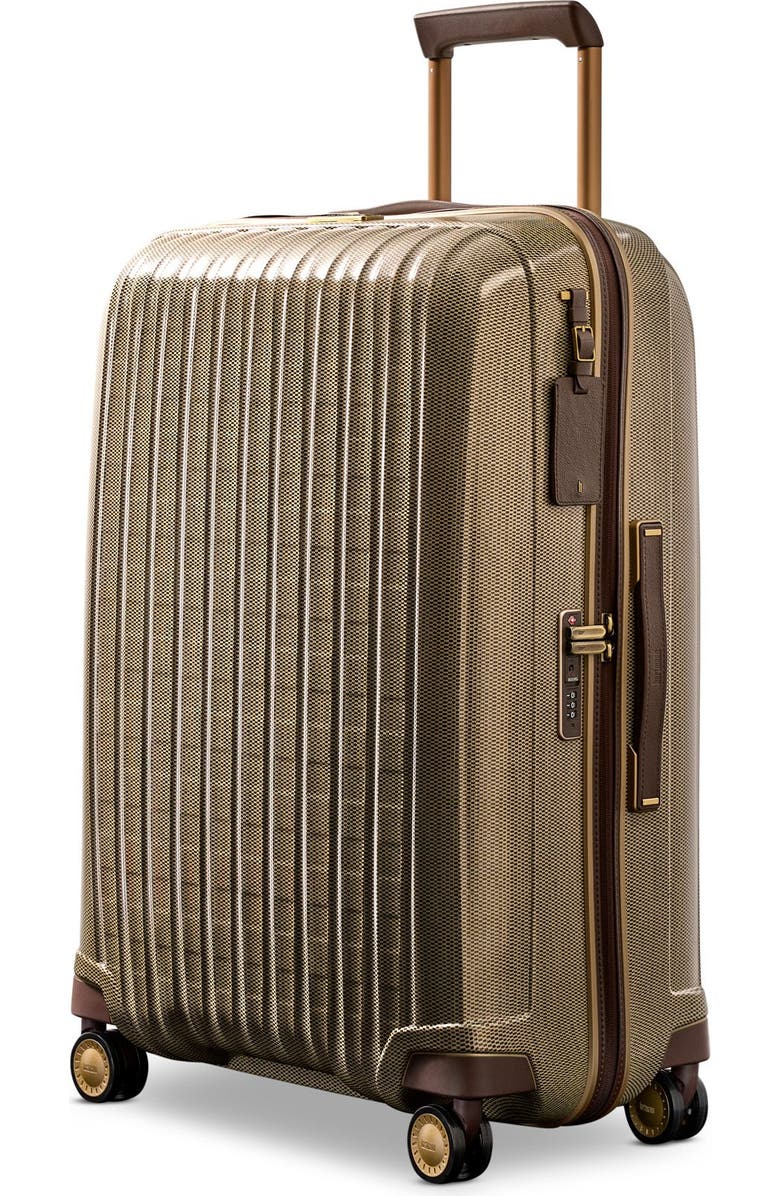 Hartmann Tweed CURV Hardside Global Carry-On Spinner 22', Main, color, Tweed/Natural Leather