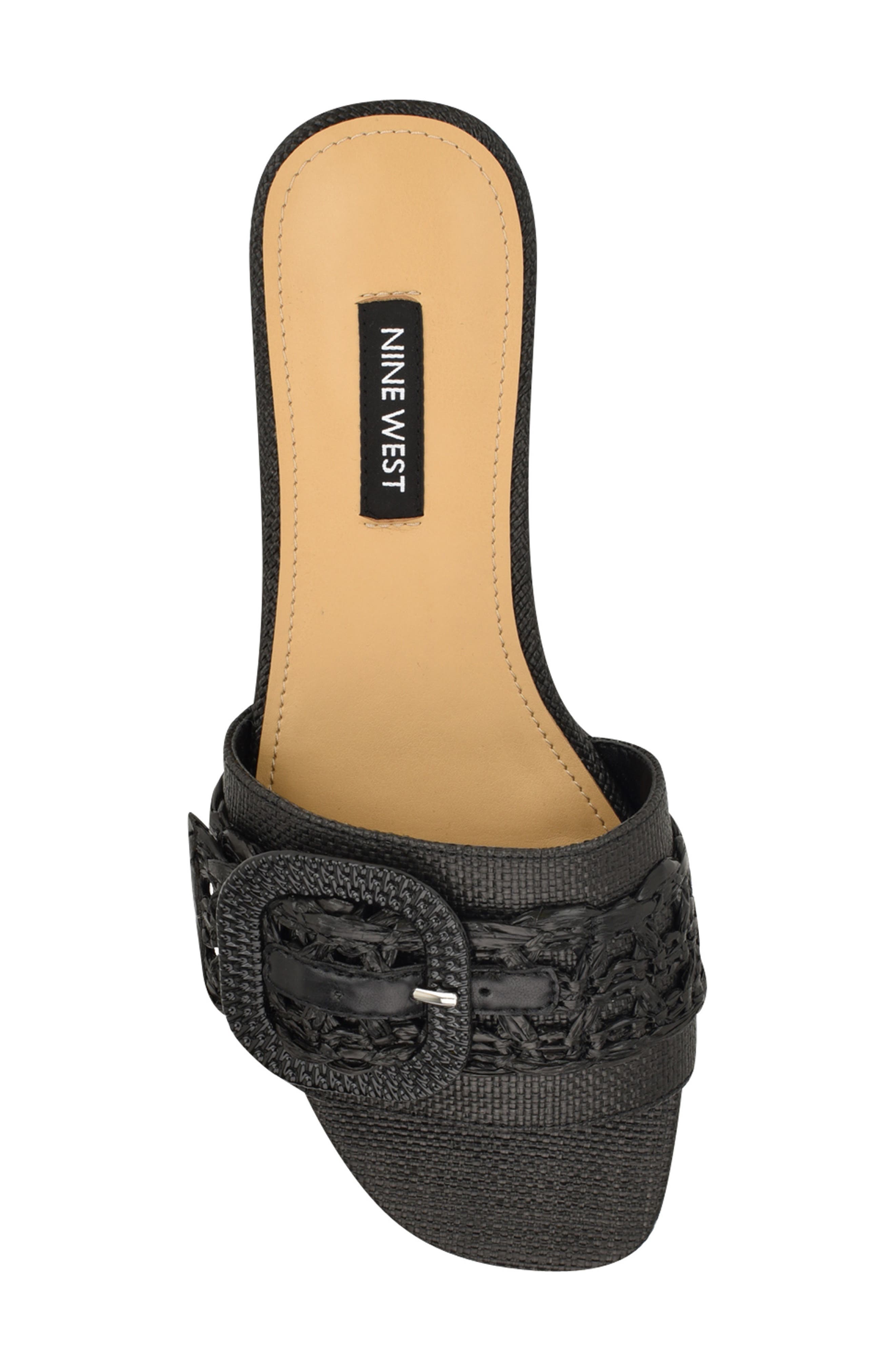 Nine West Hagleigh Slide Sandal, Alternate, color, 