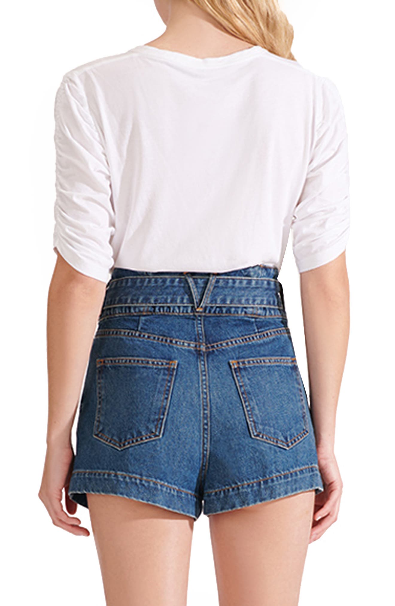 Waldorf Ruched Sleeve T-Shirt - image 4