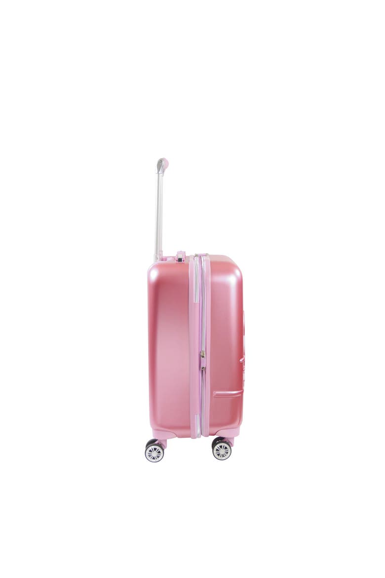 Hello Kitty 21" Hard-sided spinner rolling carryon Luggage, Alternate, color, Pink