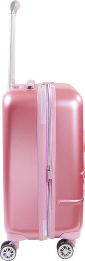 Hello Kitty 21" Hard-sided spinner rolling carryon Luggage