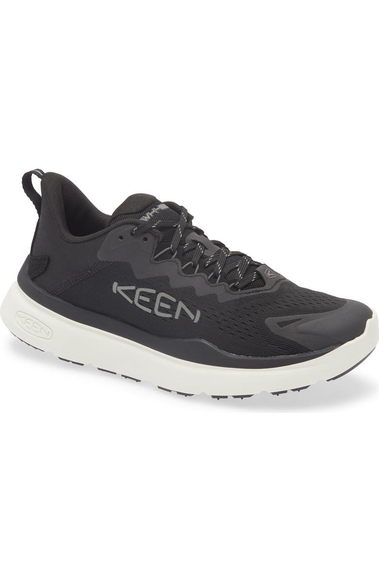 KEEN WK450 Walking Sneaker, Main, color, Black/ Star White