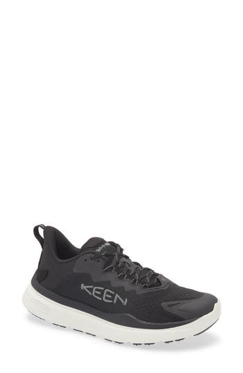 Keen Wk450 Walking Sneaker In Black