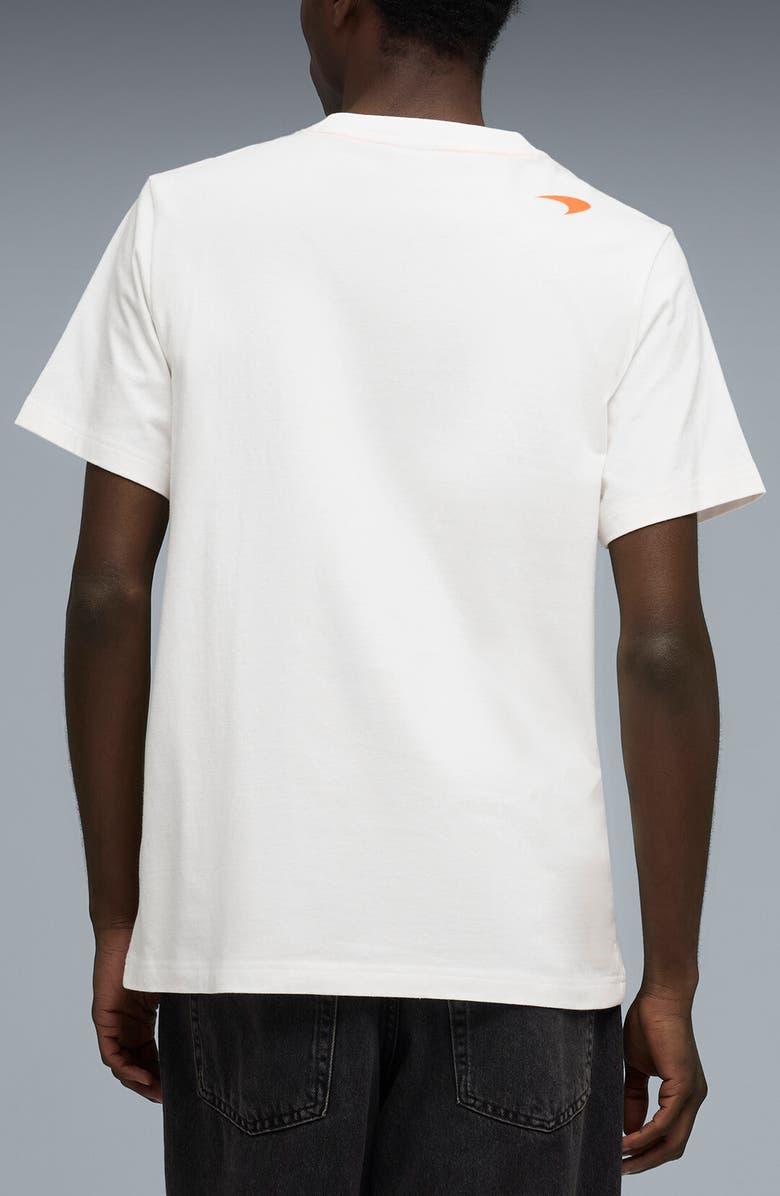 PUMA McLaren Racing Driver Graphic T-Shirt, Alternate, color, Puma White