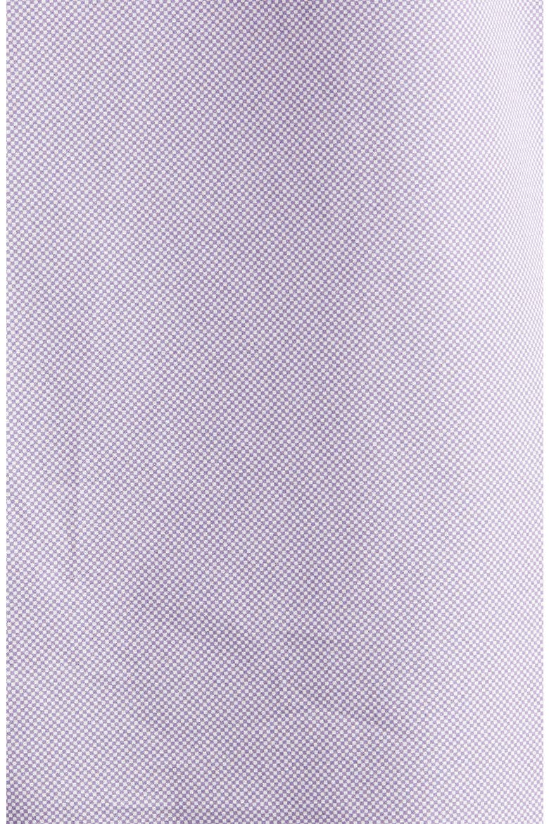 Check Stretch Cotton Button-Up Shirt, Alternate, color, PURPLE