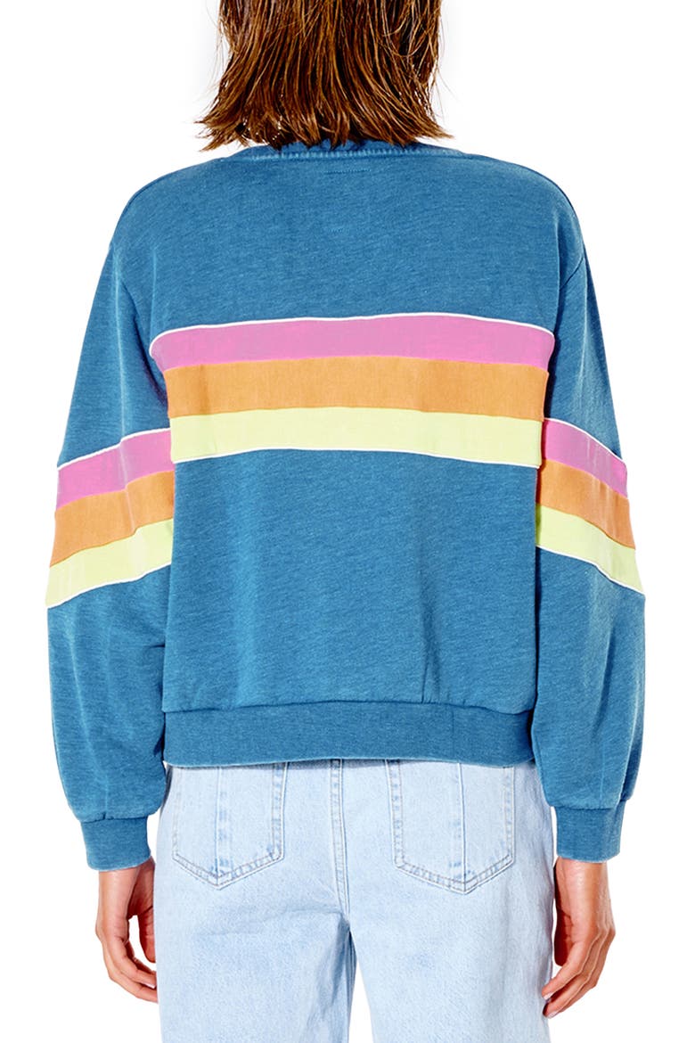 Golden State Crewneck Sweatshirt, Alternate, color, DARK TEAL