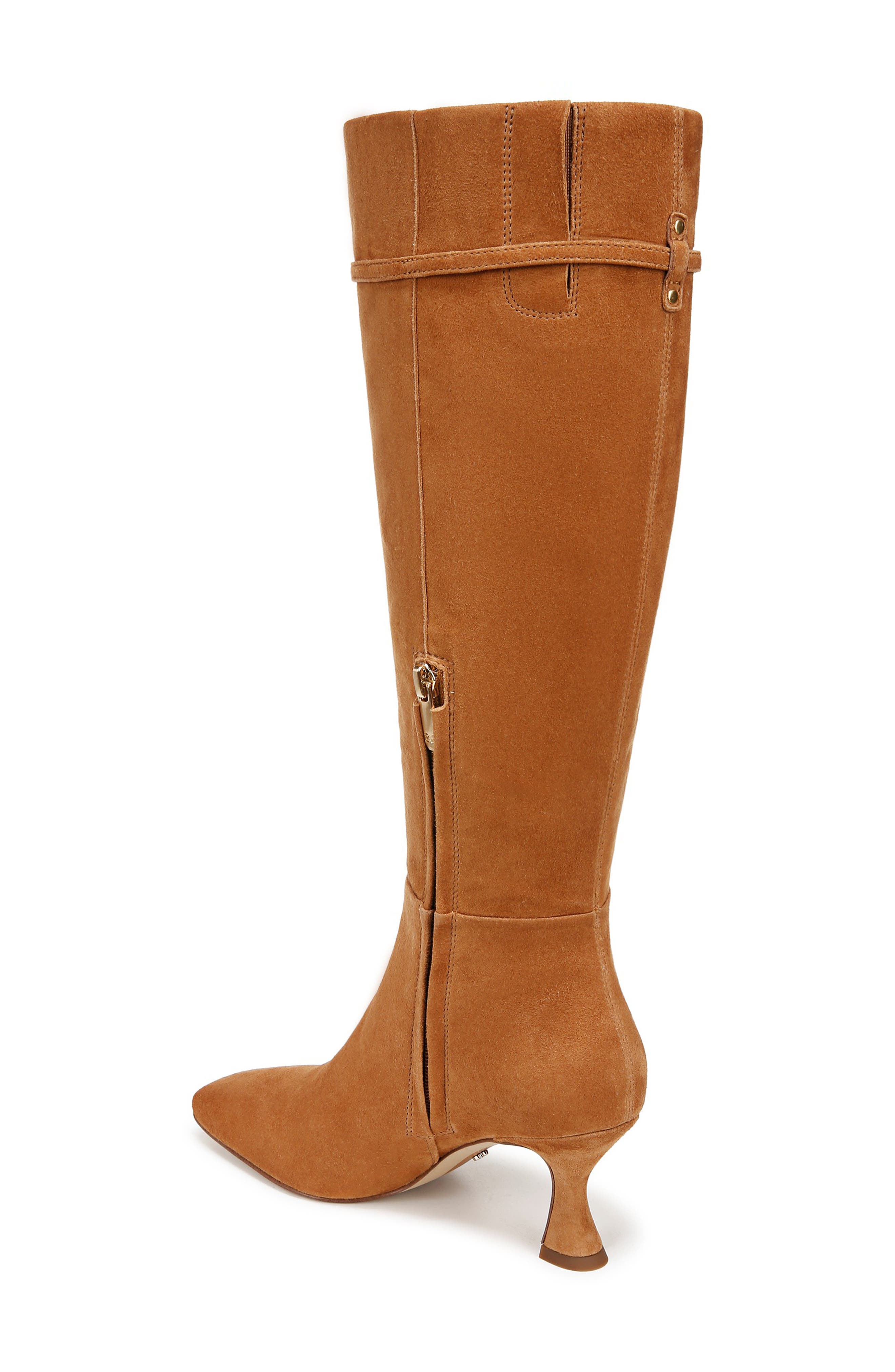 Lyla Knee High Boot, Alternate, color, HARVEST BROWN