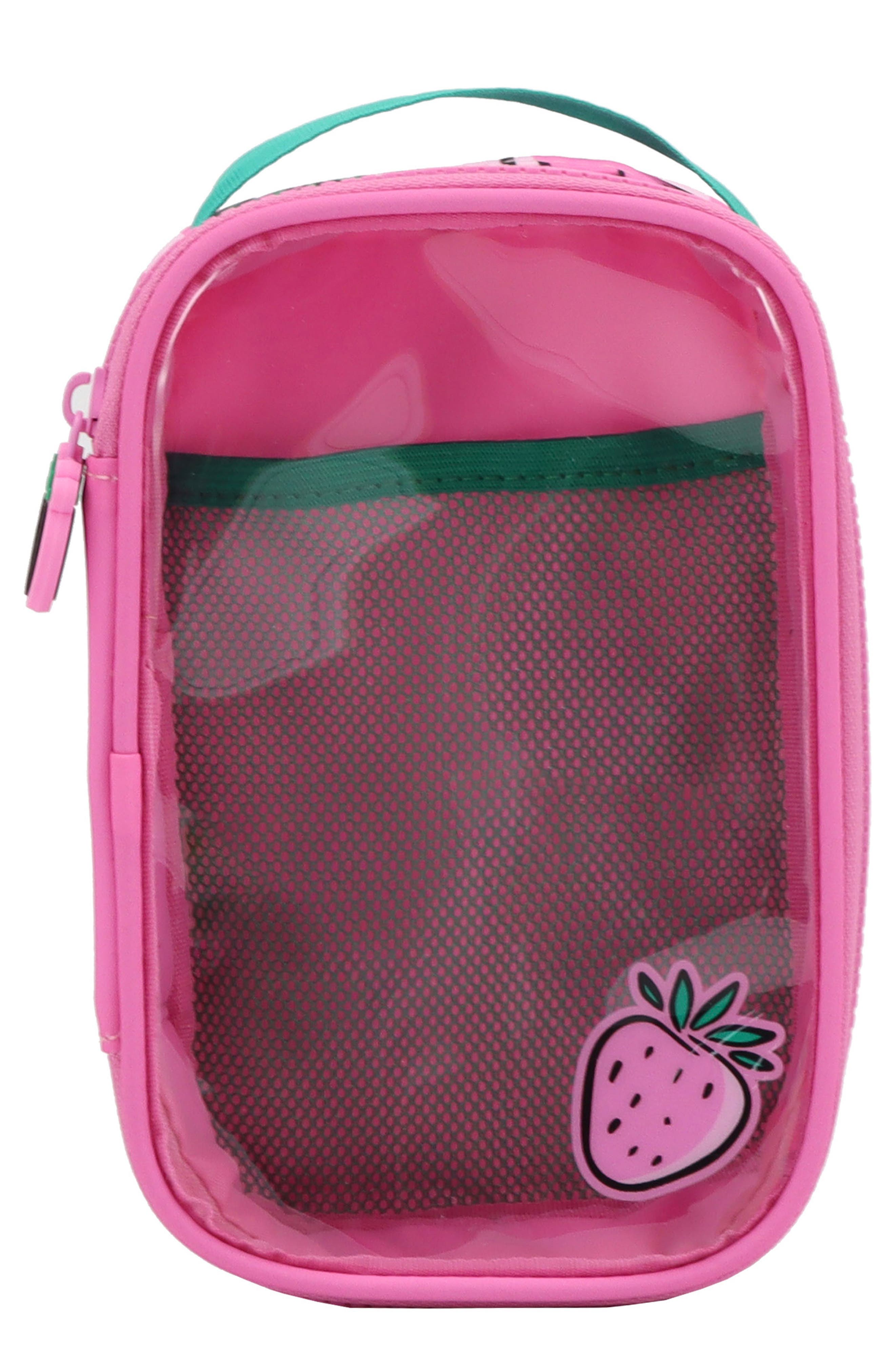 MYTAGALONGS Kids' Mini Clarity Organizing Case, Main, color, Pink