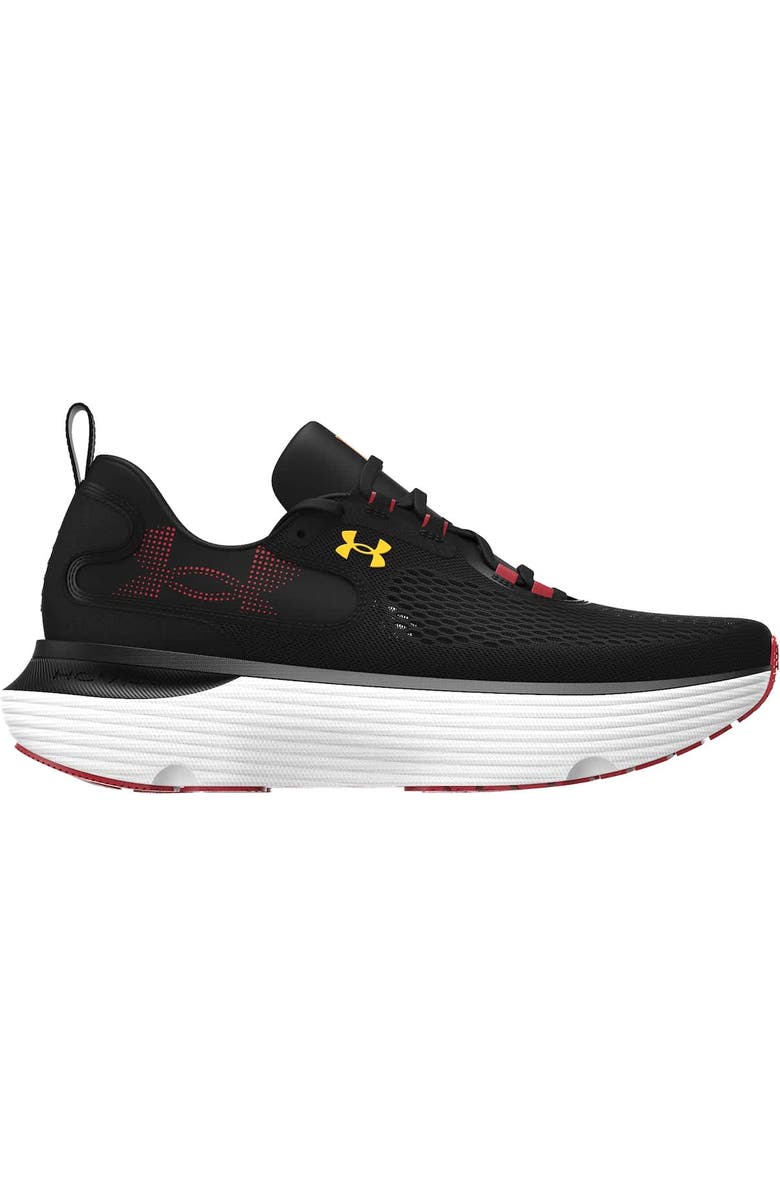 Under Armour Unisex Under Armour Black Maryland Terrapins Team Infinite Elite 2 Running Shoes, Alternate, color, Black