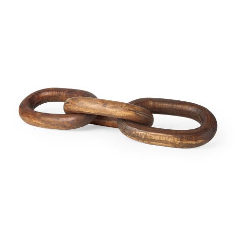 Tayla Wood Chain Link