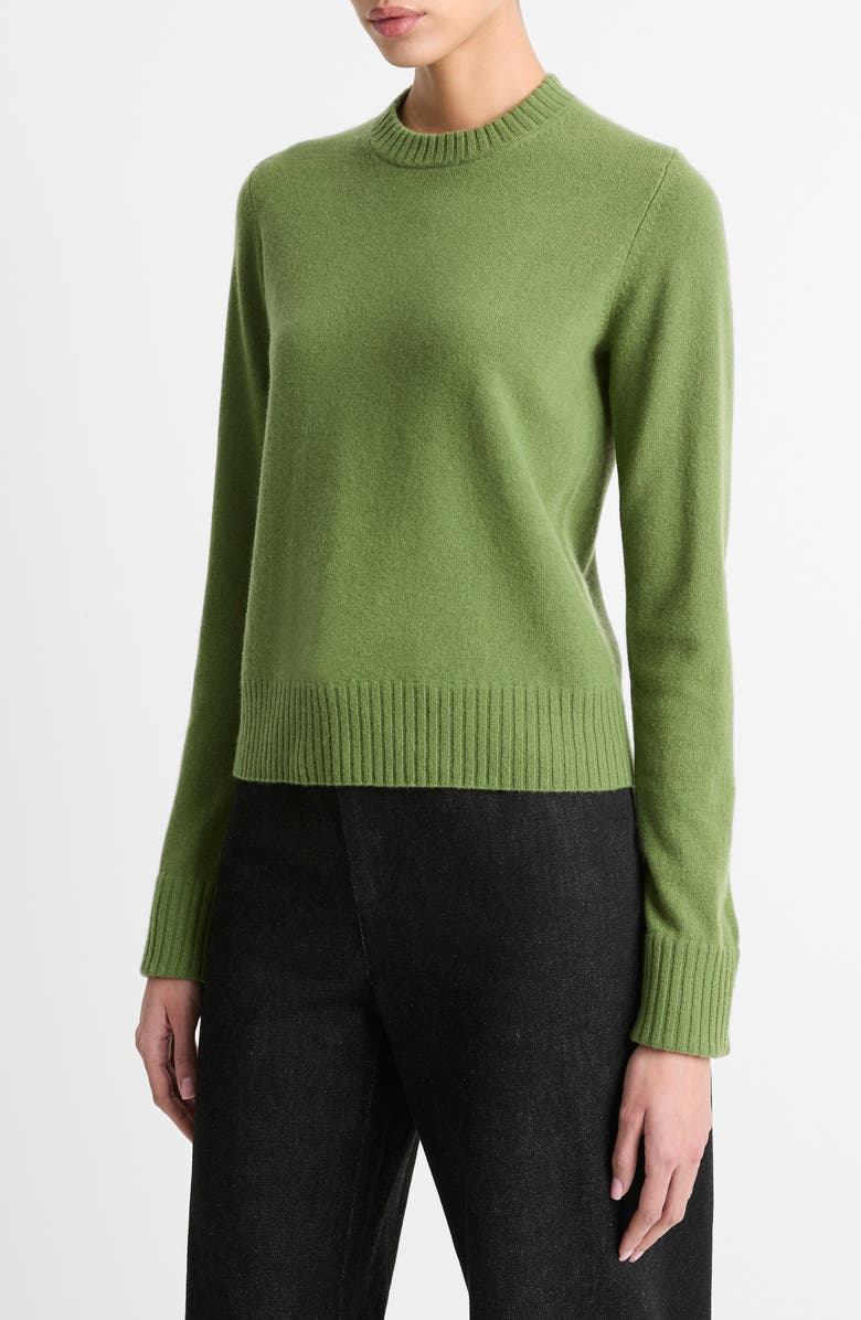Vince Cashmere Crewneck Sweater, Alternate, color, Sycamore