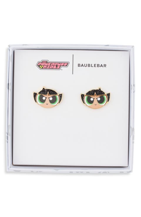 The Powerpuff Girls Buttercup Stud Earrings