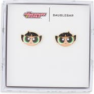 BaubleBar The Powerpuff Girls Buttercup Stud Earrings