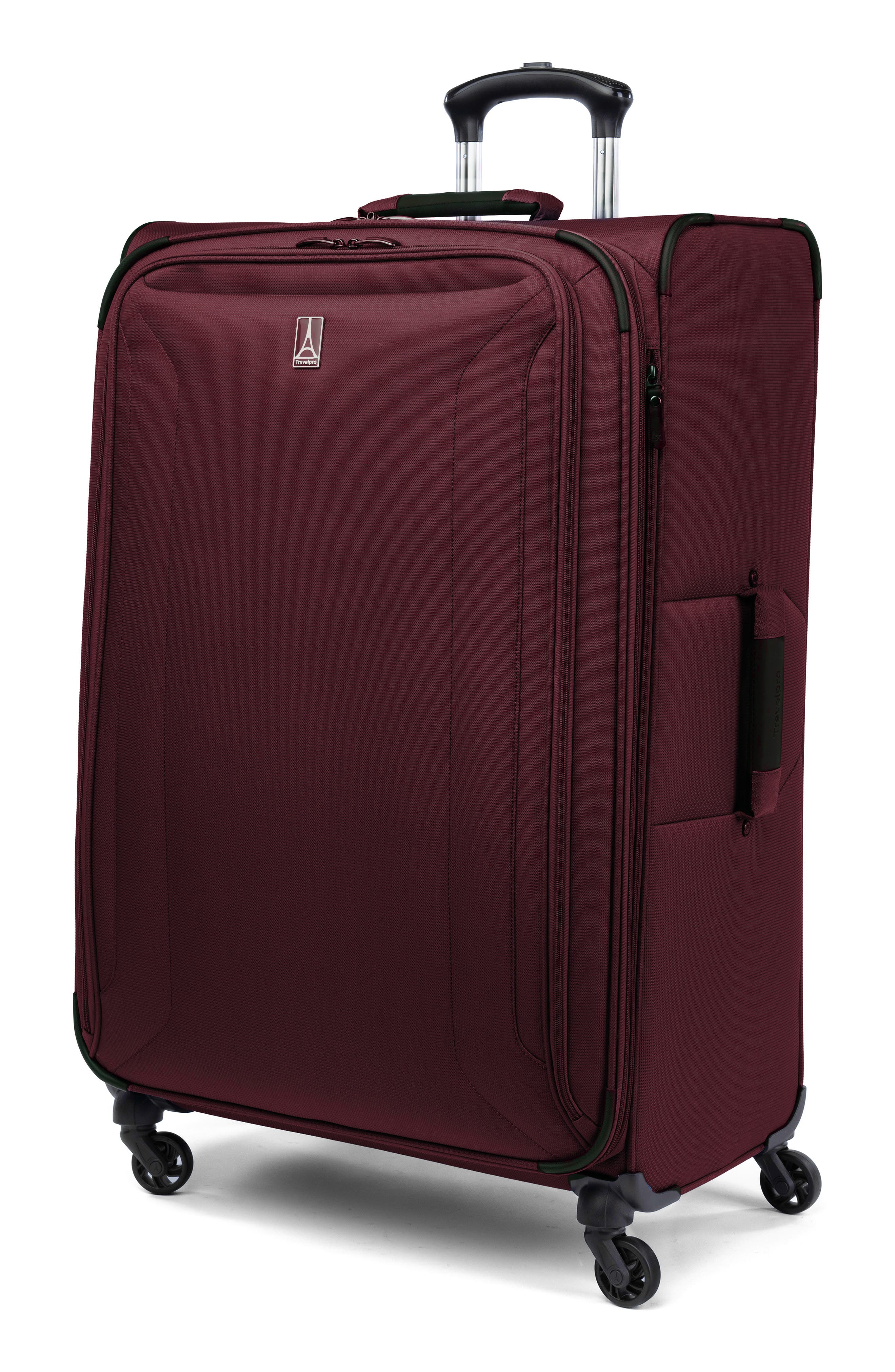 TRAVELPRO Pilot Air<sup>™</sup> 2 29-Inch Expandable Large Checked Spinner Luggage, Alternate, color, Burgundy