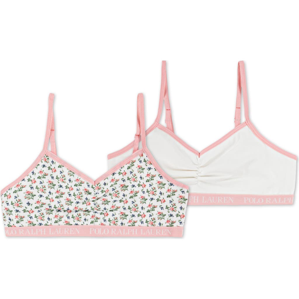 Ralph Lauren Kids' Assorted 2-pack Bralettes In Multi