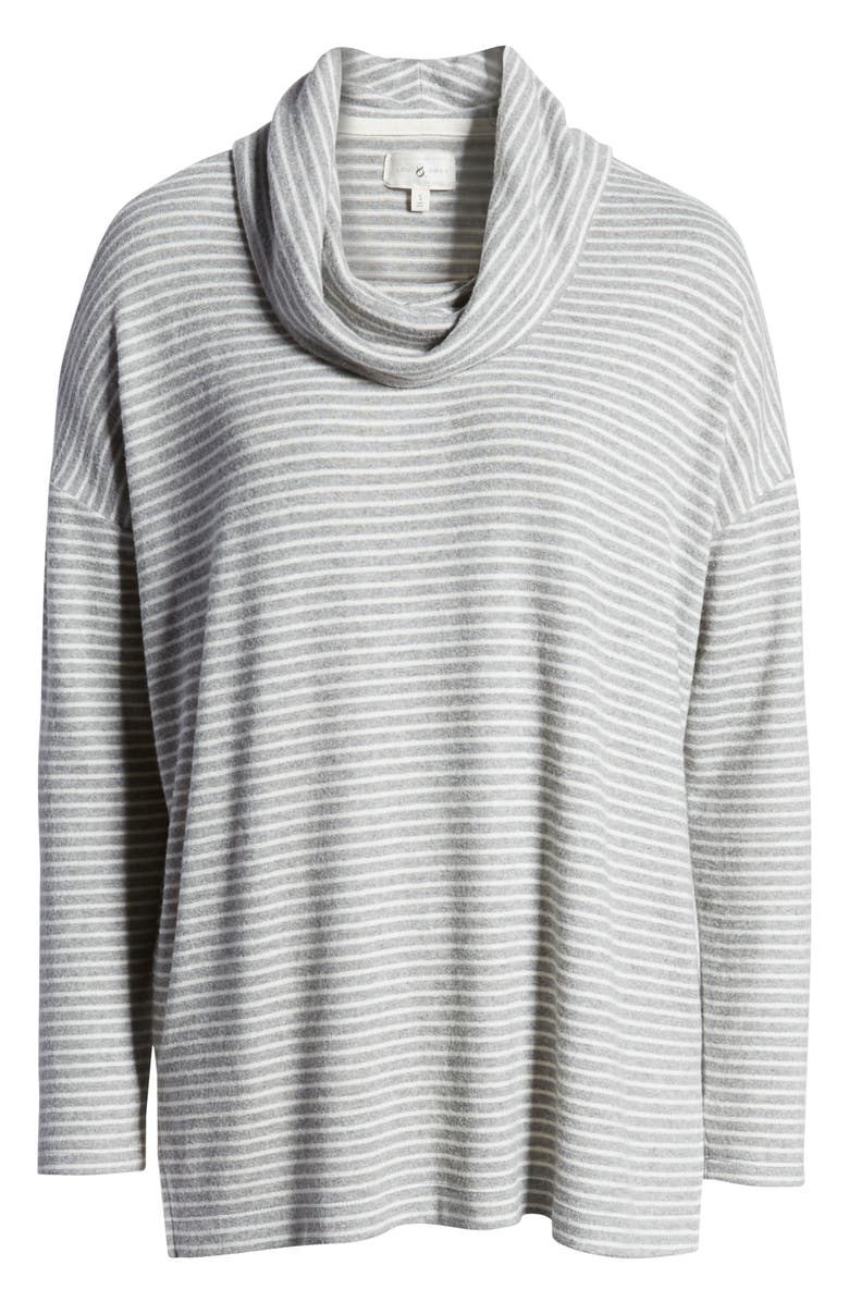 Lou & Grey Brushed Cowl Neck Top, Alternate, color,