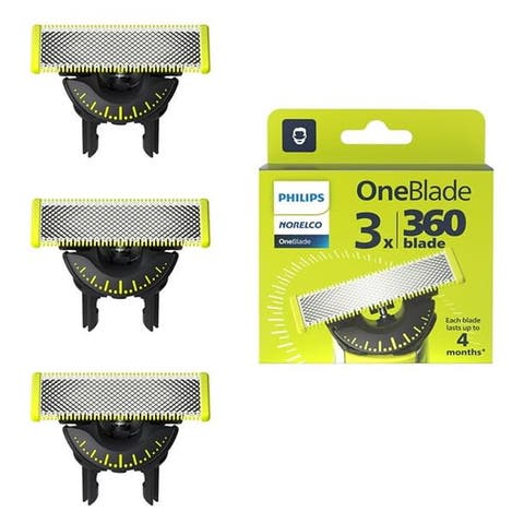 OneBlade 360 Blade Replacement, 3 Pack Kit