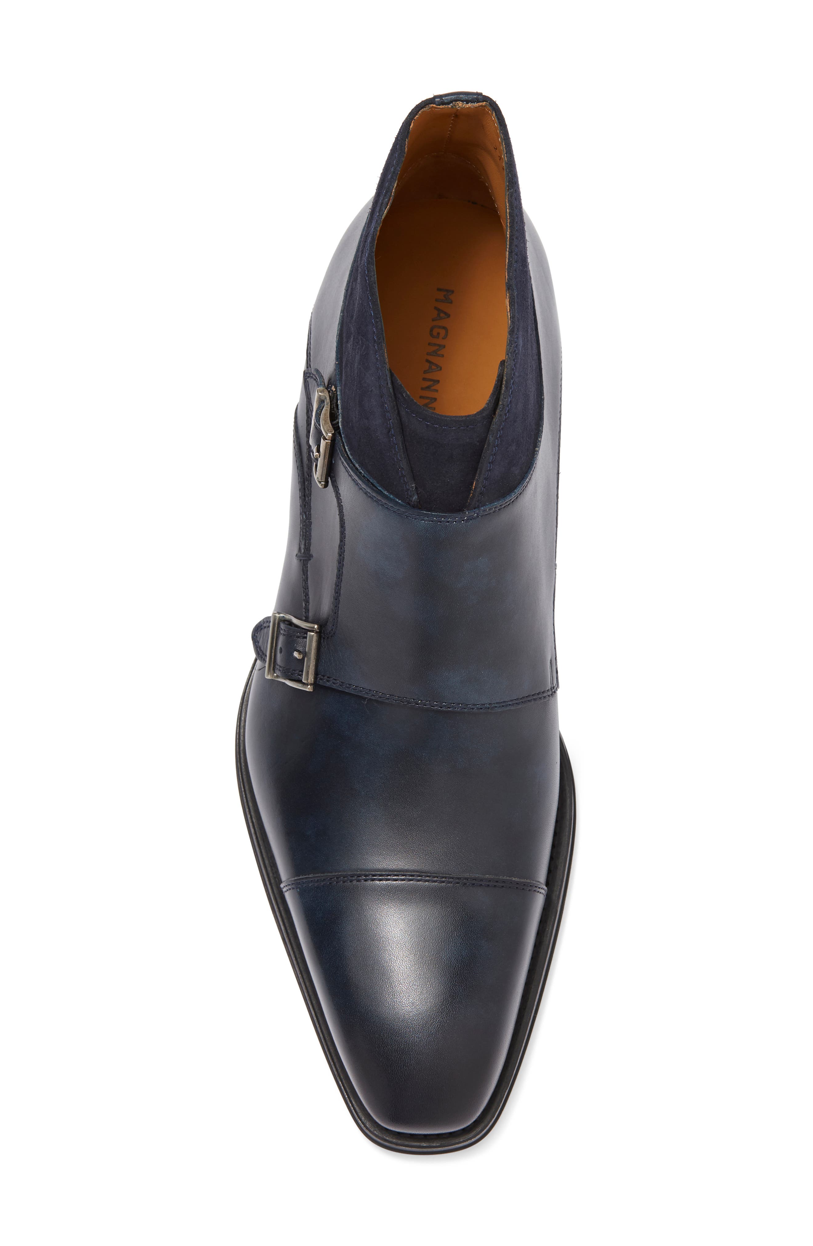 Monto Monk Strap Boot, Alternate, color, NAVY