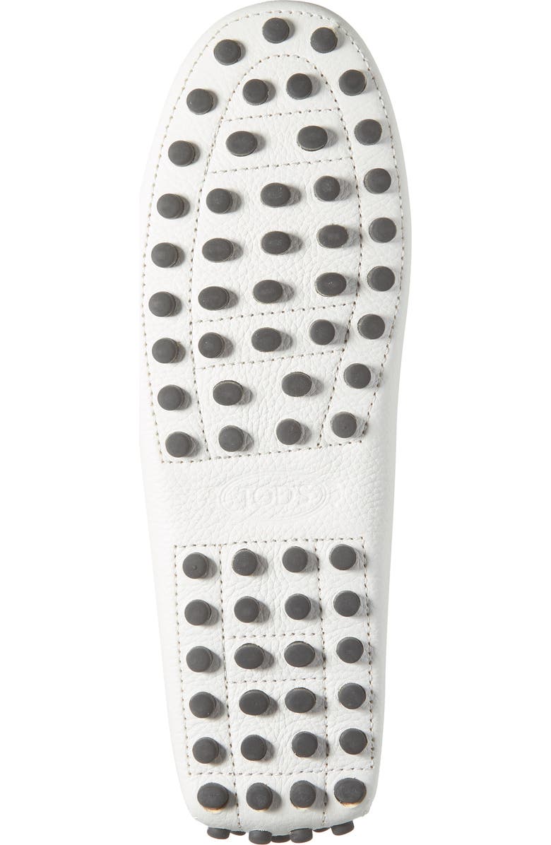 Tod's Penny Loafer Driving Shoe, Alternate, color, Bianco Calce