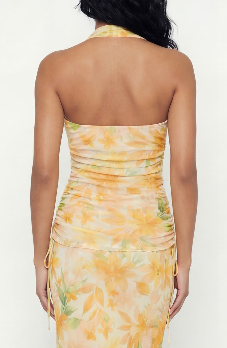 BY DESIGN Raya Floral Halter Top, Alternate, color, 