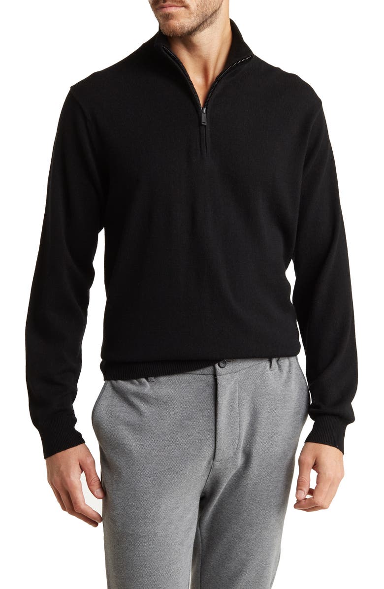 Rodd & Gunn Cashmere Merino Half-Zip Sweater, Main, color, 