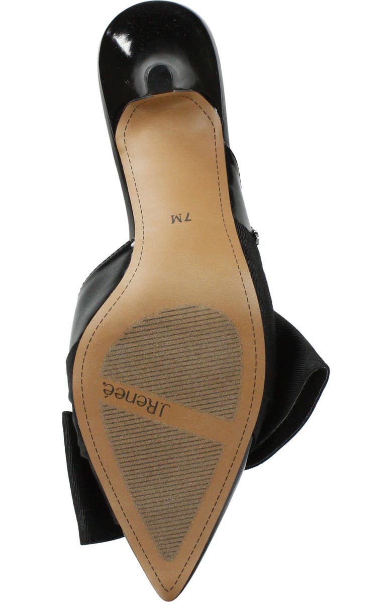 J. Reneé Elonna Asymmetrical Bow Pointed Toe Mule, Alternate, color,