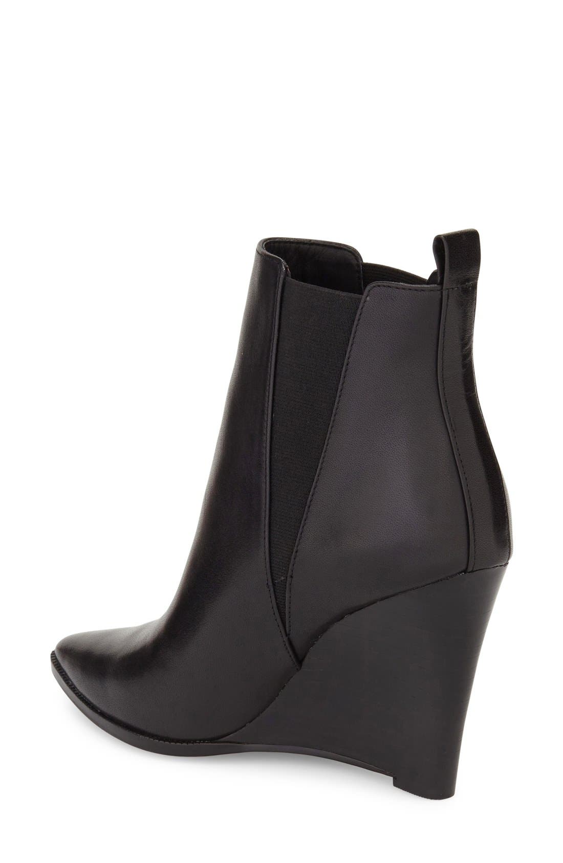 Linea Paolo Lexi Wedge Chelsea Boot, Alternate, color, 