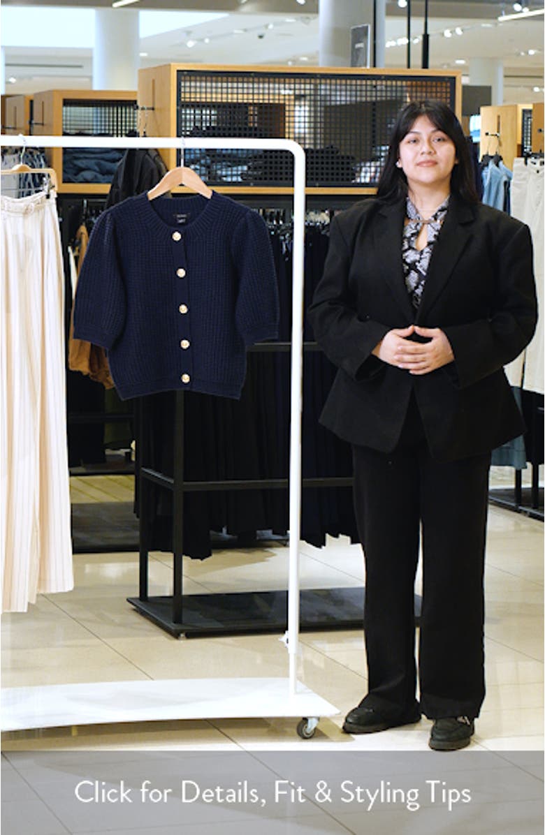 Button Up Sweater, sales video thumbnail