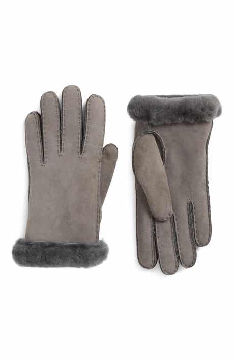 UGG® Classic Genuine Shearling Suede Gloves