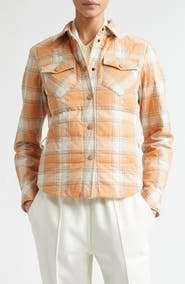 Moncler Grenoble Nangy Quilted Shirt Jacket