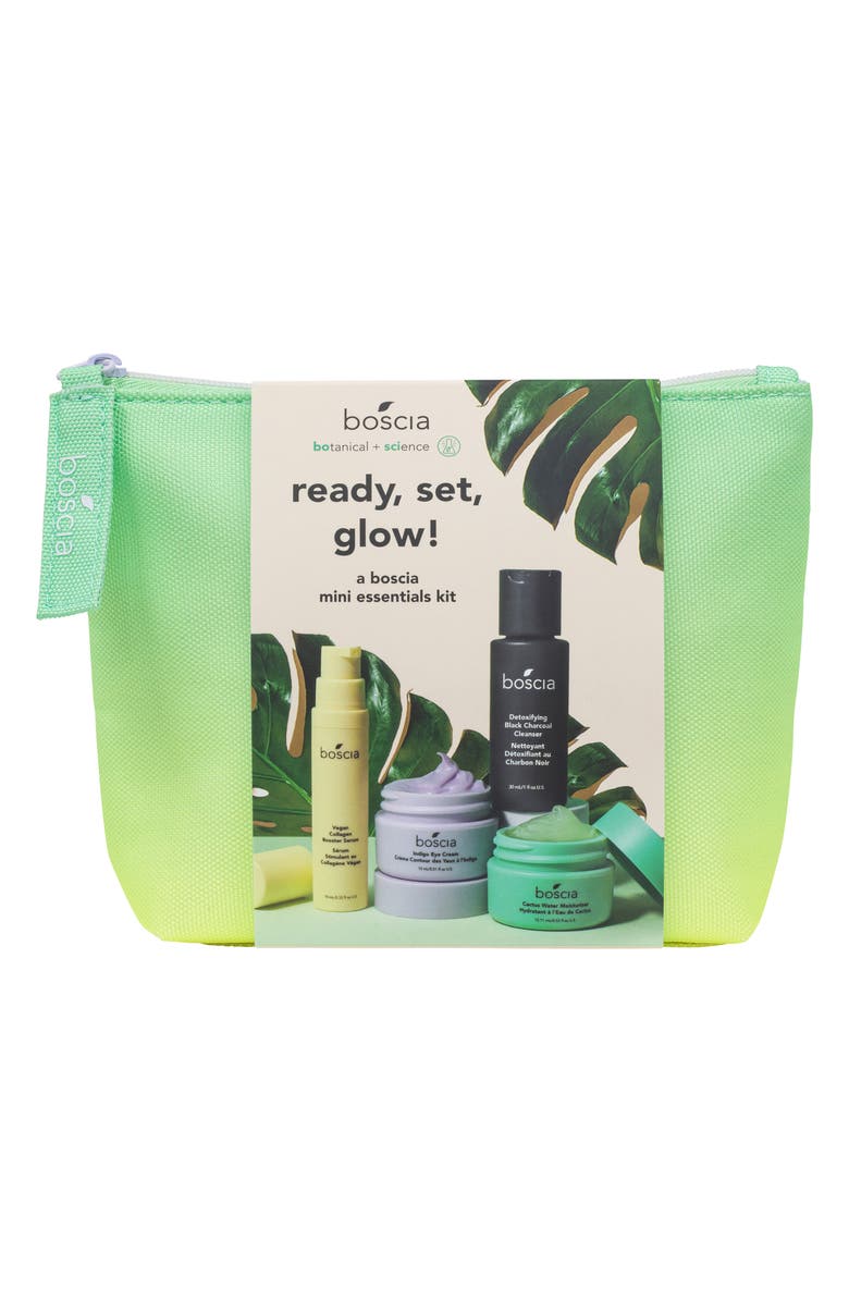 Boscia Ready, Set, Glow Mini Essentials Set USD $72 Value, Alternate, color,