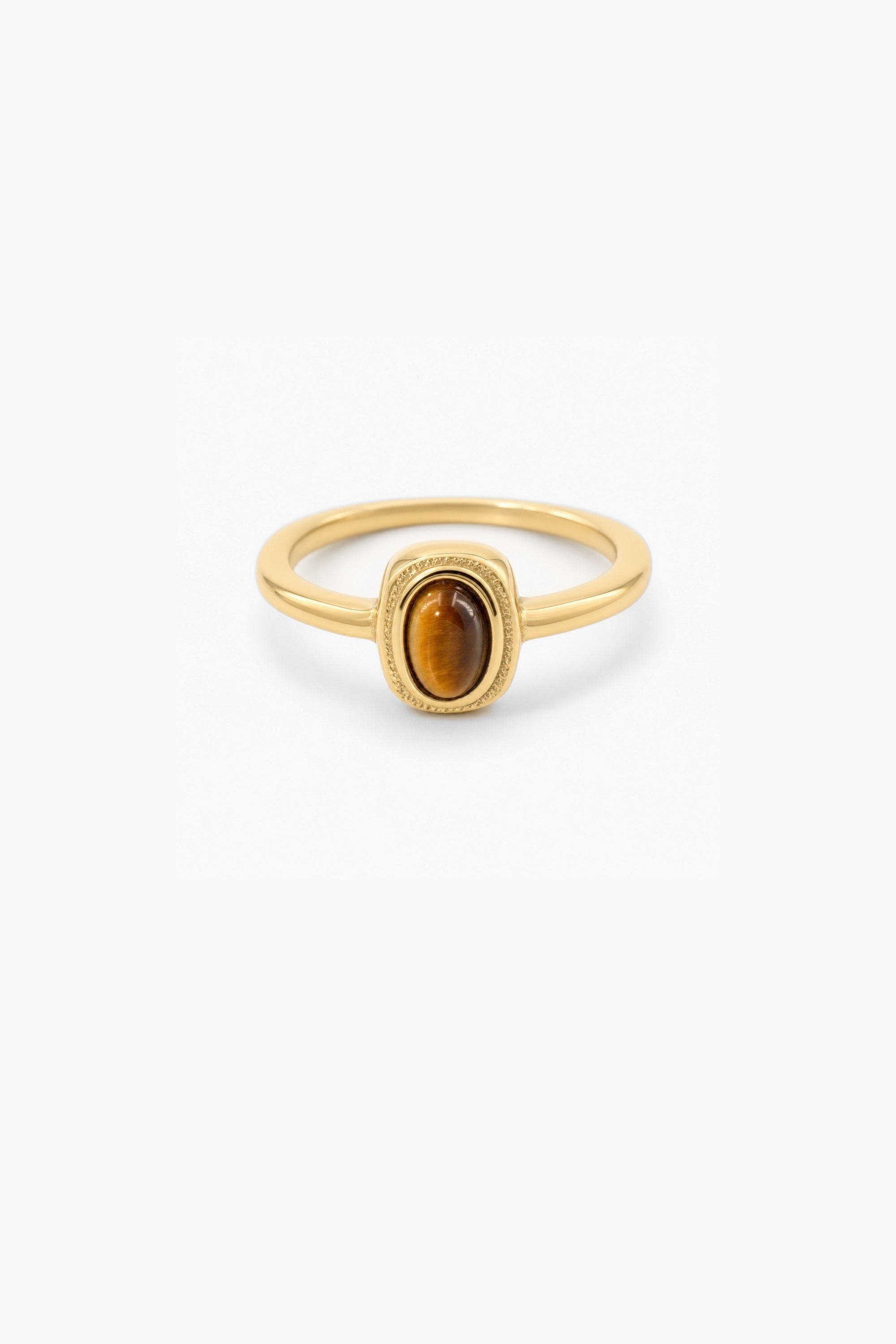 selected Gold With Tiger's Eye