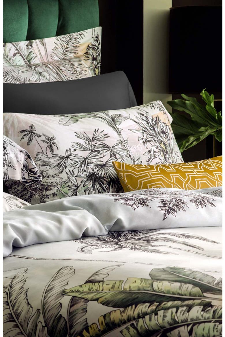 Ilbama Duvet cover, Alternate, color, Green