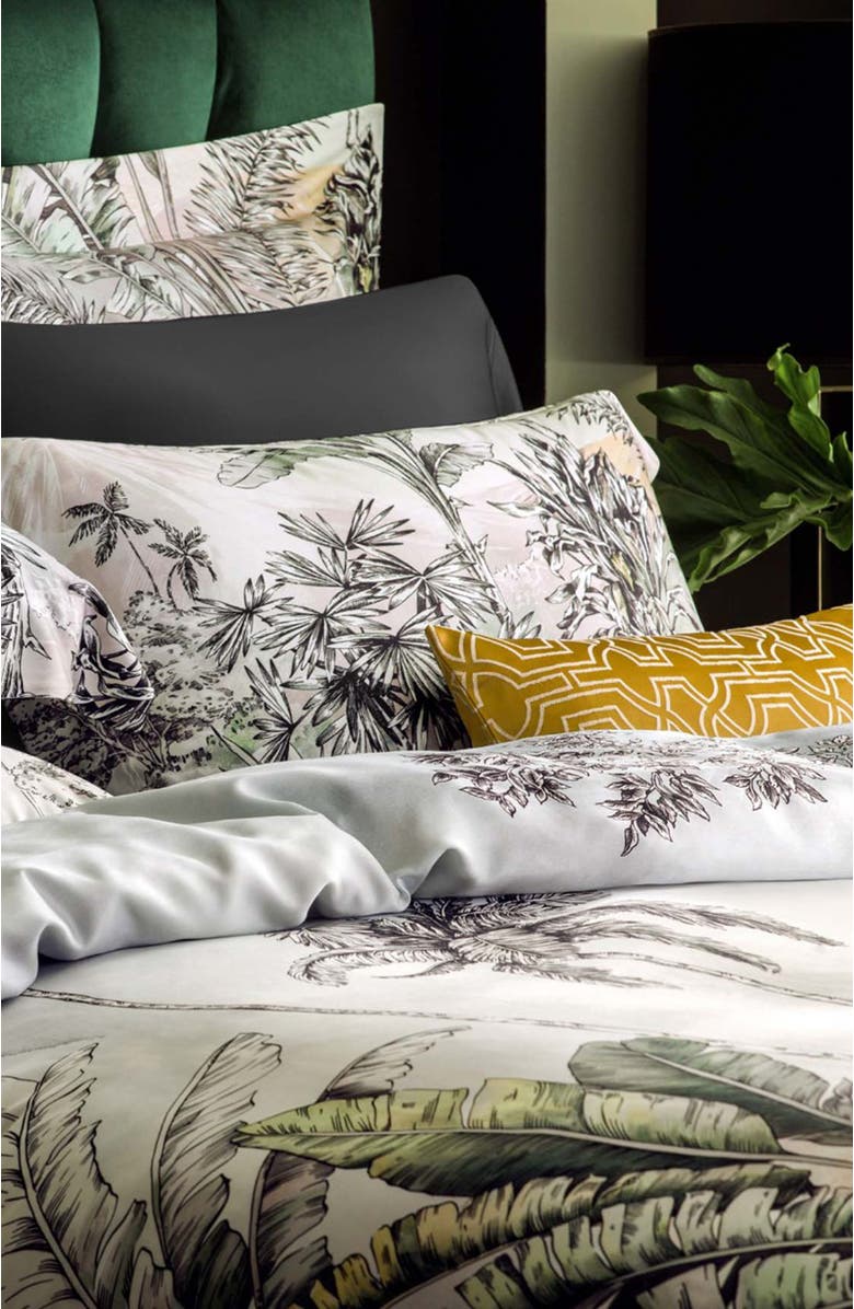 Togas Ilbama Duvet cover, Alternate, color, Green