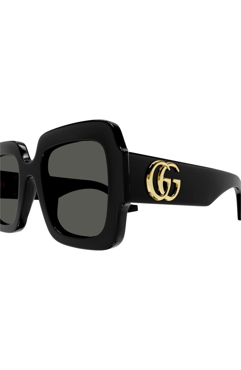 Gucci 50mm Square Sunglasses, Alternate, color, 