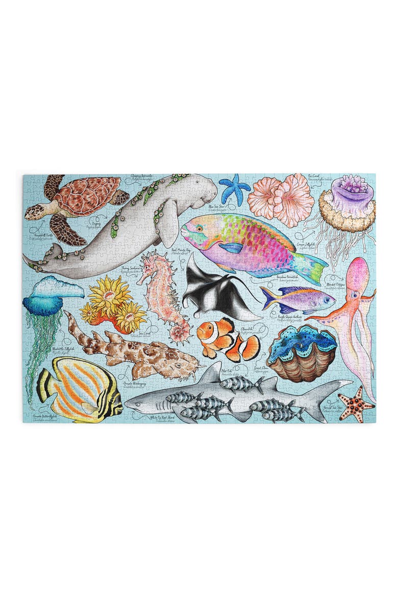 Great Barrier Reef 1,000-Piece Jigsaw Puzzle, Main, color, MULTI