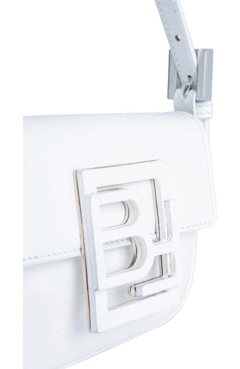 By Far Alfie Leather Top Handle Bag, Alternate, color,